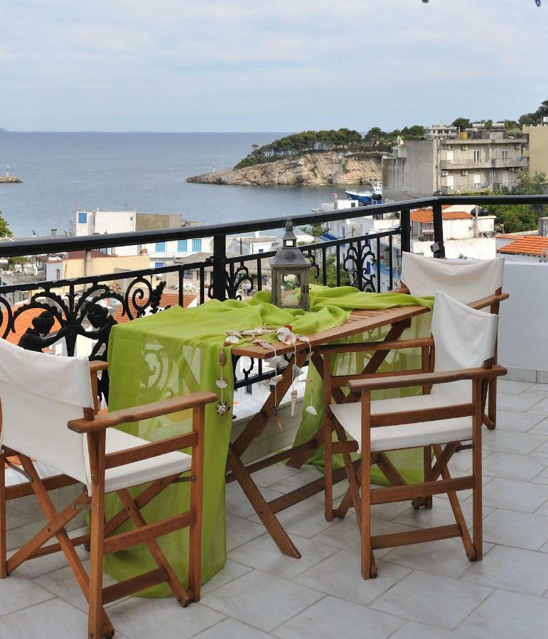 Theodora Apartment Patitiri  Bagian luar foto