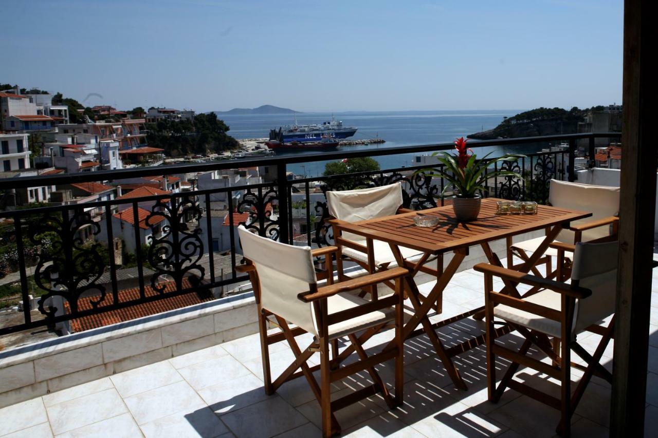 Theodora Apartment Patitiri  Bagian luar foto